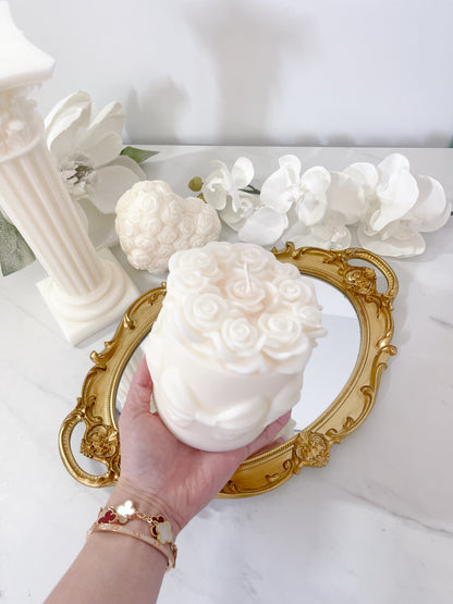 Rose Bouquet Candle