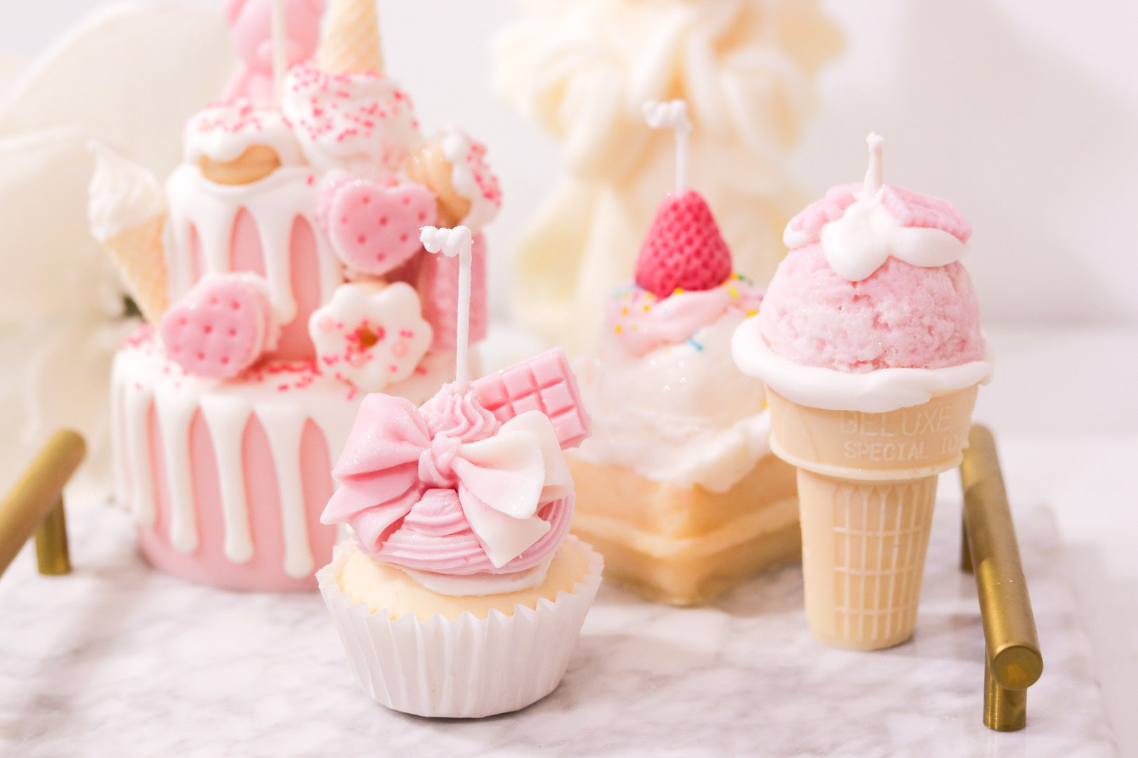 Jewel Candle Sweet Cupcake 'Ring' Candle ♥