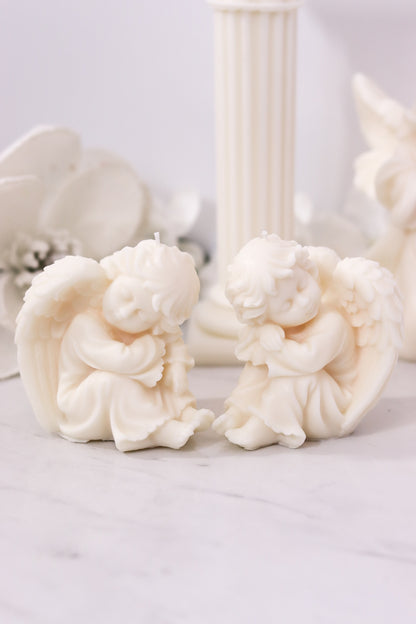 Twin Angel Candle Set