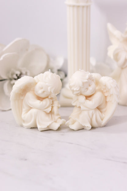 Twin Angel Candle Set