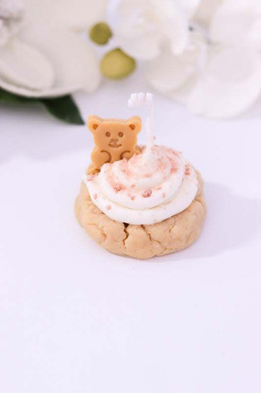 Decorative Pumpkin Spice Cookie Candle