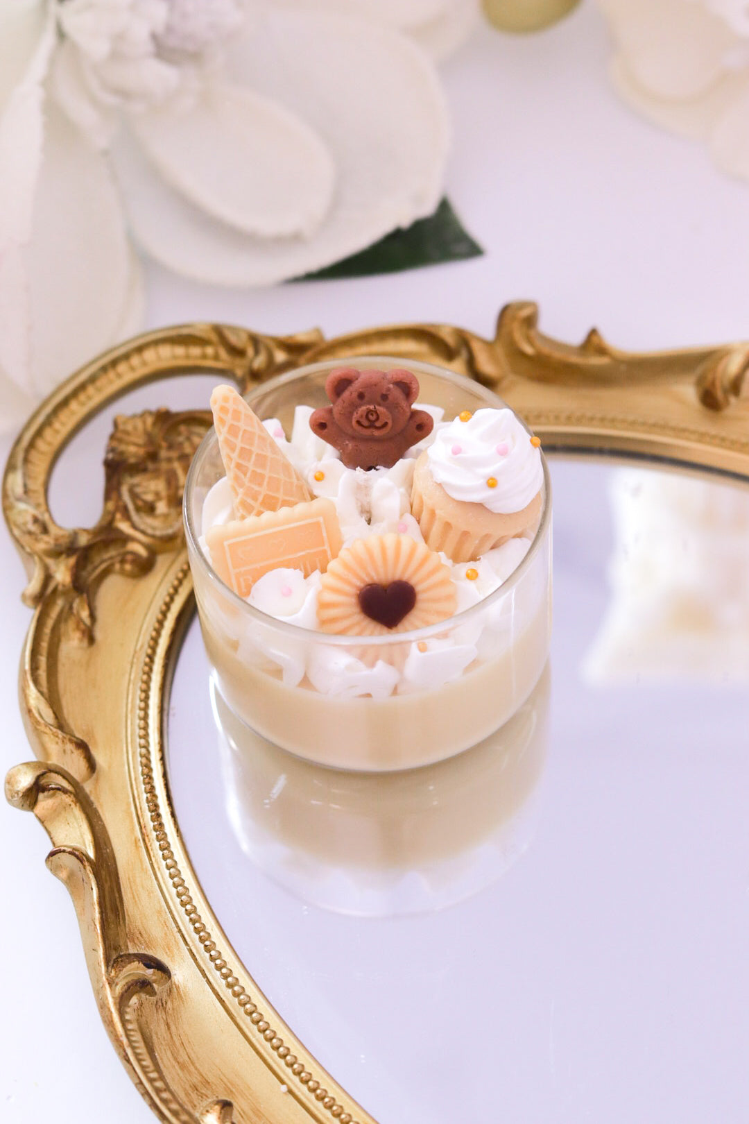 Mini Sugar Cookie Dessert Candle