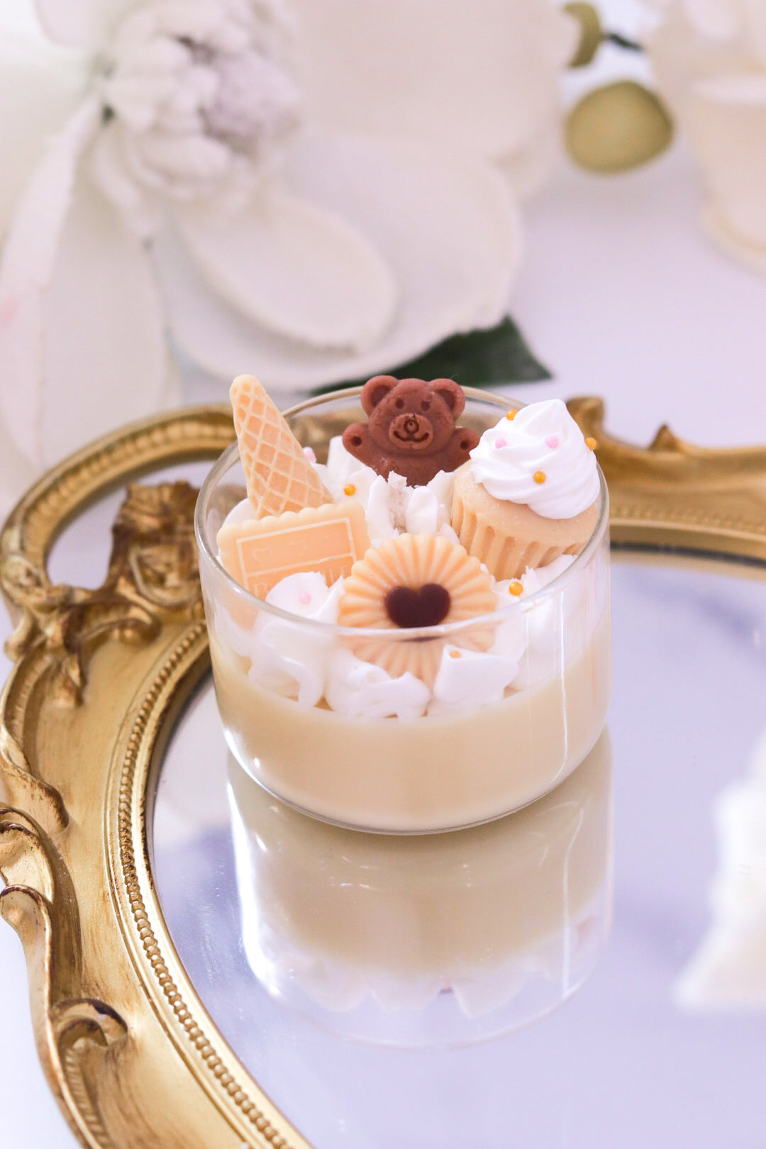 Mini Sugar Cookie Dessert Candle