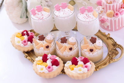 Mini Sugar Cookie Dessert Candle