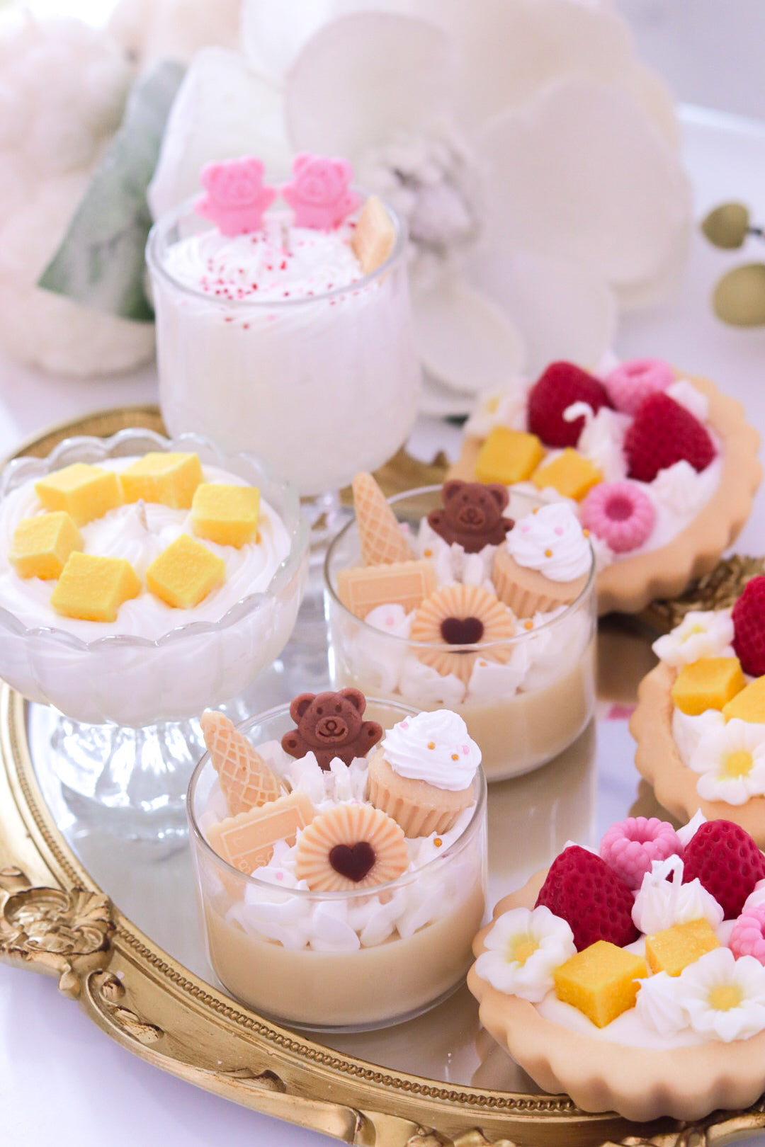 Mini Sugar Cookie Dessert Candle