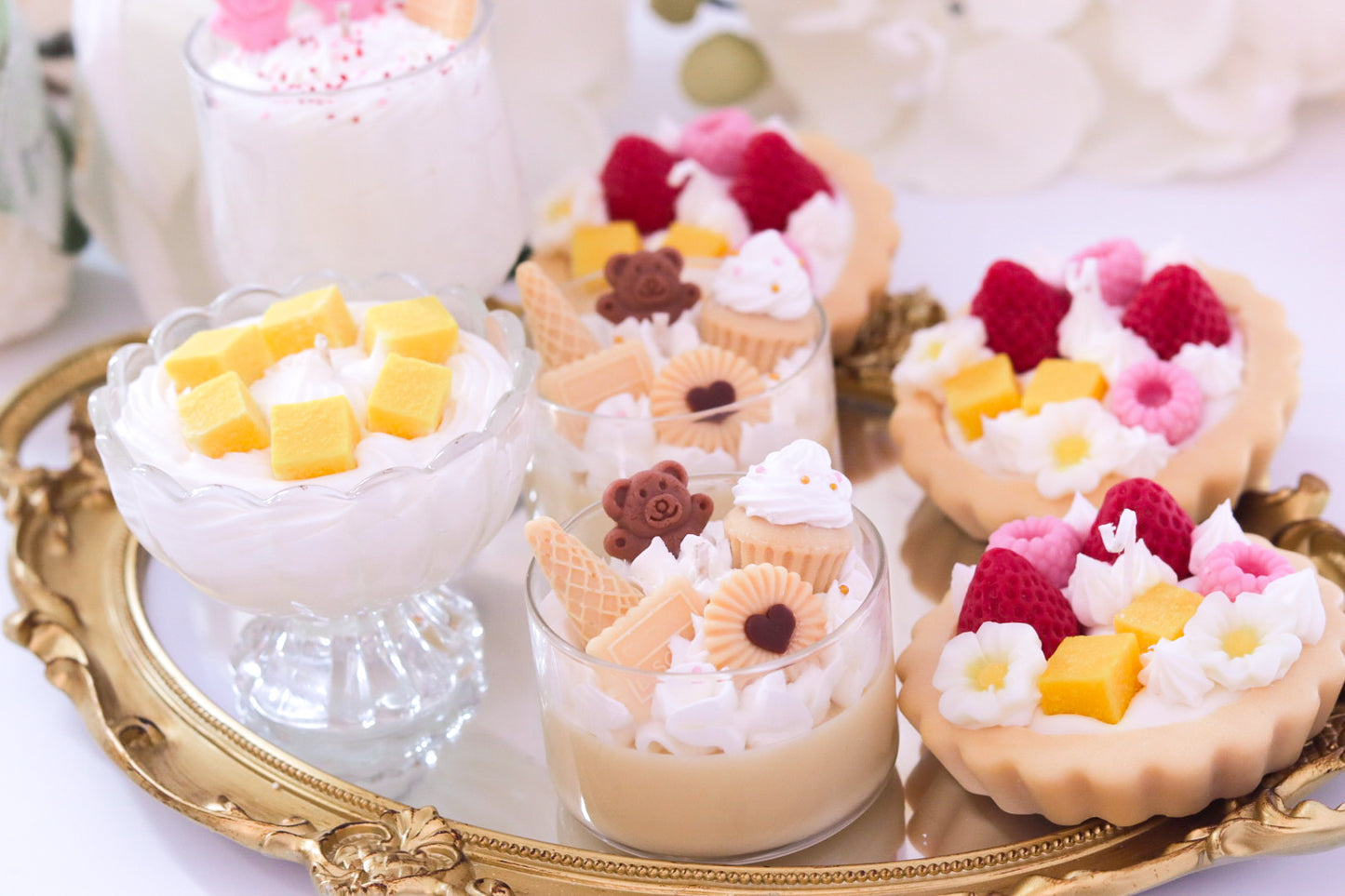 Mini Sugar Cookie Dessert Candle